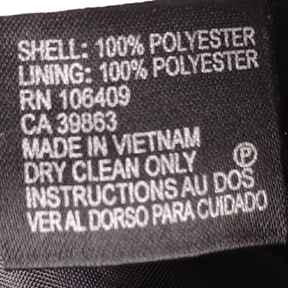 Tahari Arthur S. Levine Gray Stitch Design 2 Button Blazer, Jacket Size 6 - Picture 10 of 10